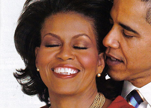 Michelle and Barack Obama
